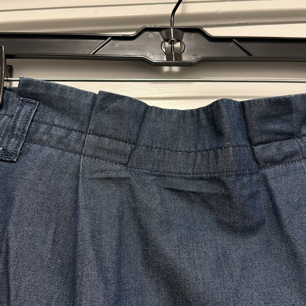 GAP paper bag waisted denim Skirt - Picture 2 of 5